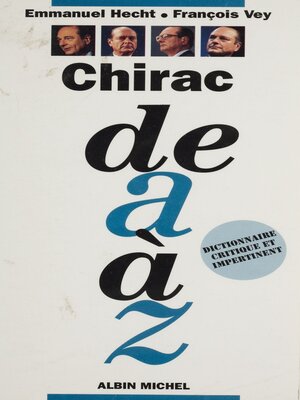 cover image of Chirac de a à Z